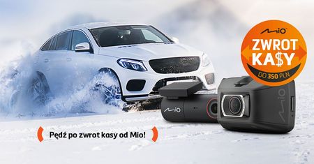 Mio startuje z cashbackiem na wideorejestratory. Do 350 zł zwrotu