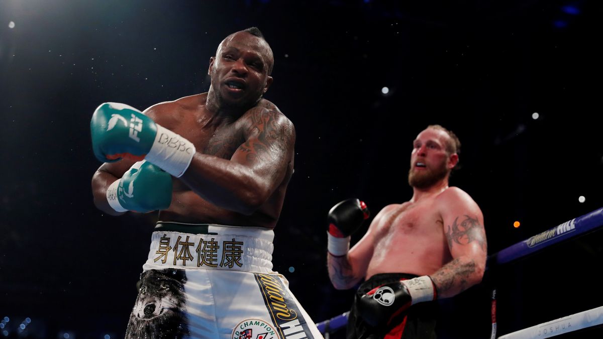 Zdjęcie okładkowe artykułu: Reuters /  / Na zdjęciu: Whyte [L] vs Helenius [P]