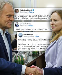 "Publiczne upokarzanie". Fala komentarzy po słowach Tuska do ministry