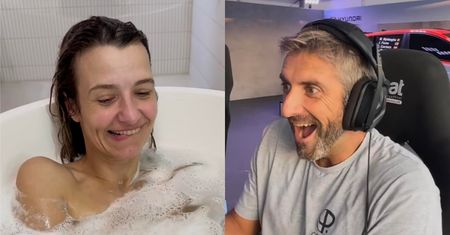 Joanna Koroniewska stroi miny w wannie i drwi z romantycznych wieczorów z Maciejem Dowborem. Wyszło zabawnie? (WIDEO)