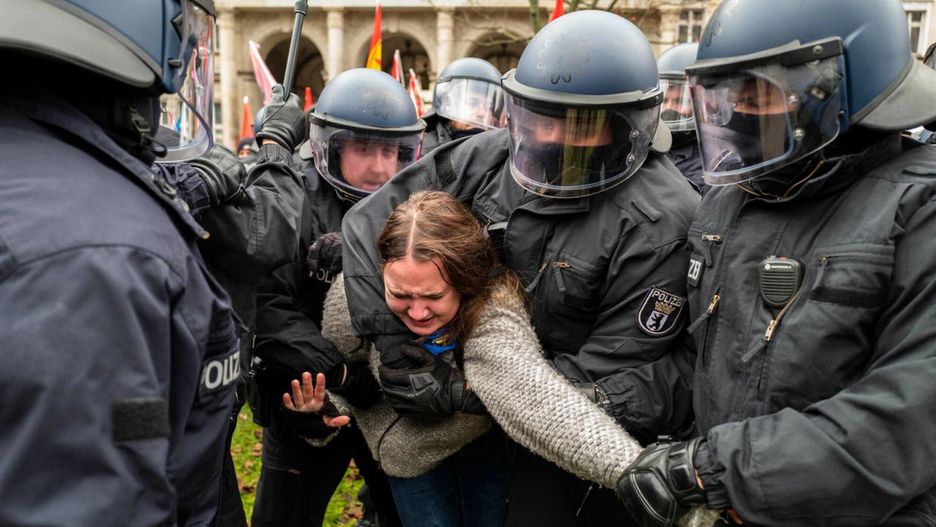 Demonstracja w Berlinie