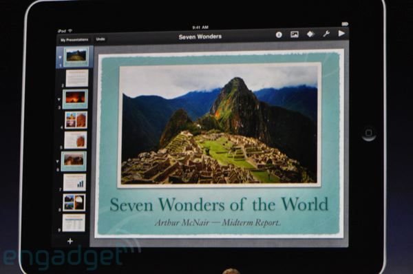 iPad - tablet od Apple za 499 dolarów - zapis z relacji 26