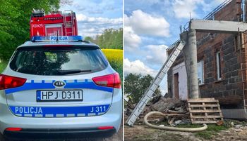 Straszna śmierć 38-latka. Zmarł na miejscu