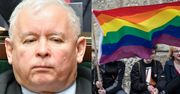 Buńczuczny Kaczyński atakuje związki jednopłciowe: "WARA OD NASZYCH DZIECI"