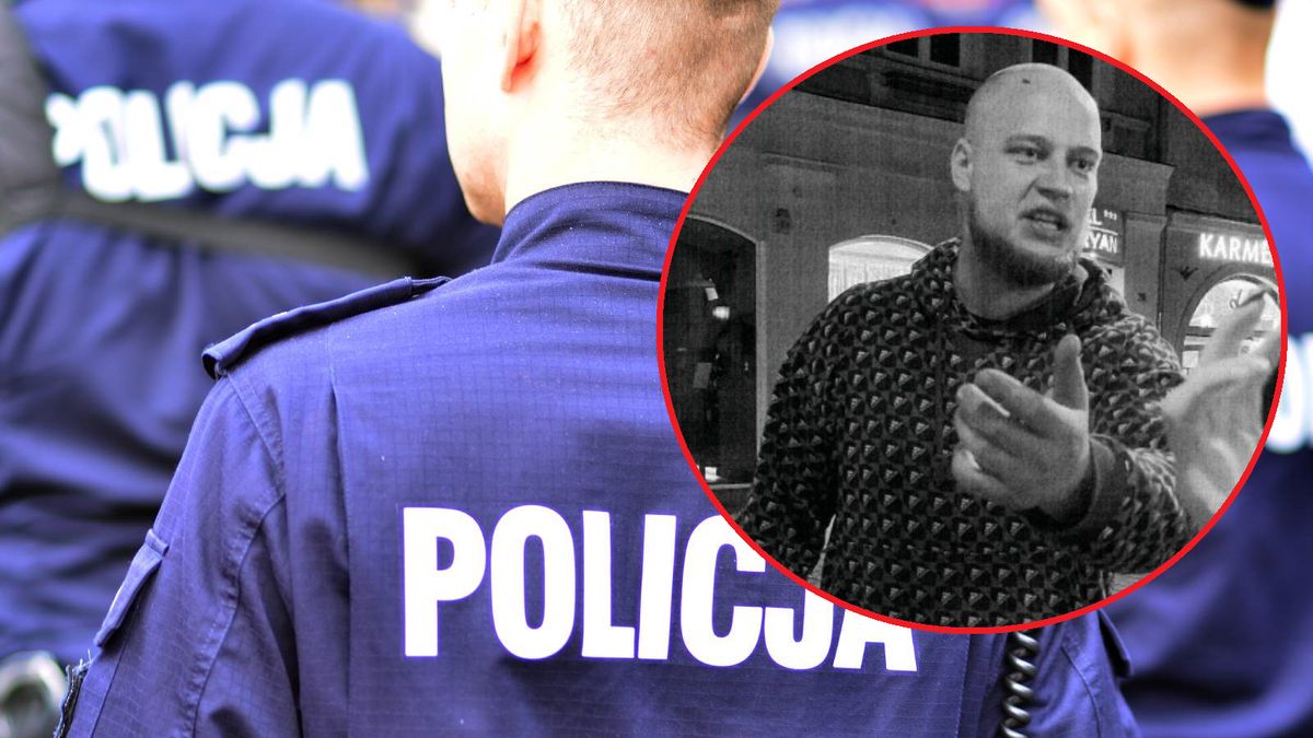 Uderzył kobietę w Krakowie. Policja opublikowała jego zdjęcie, jest poszukiwany