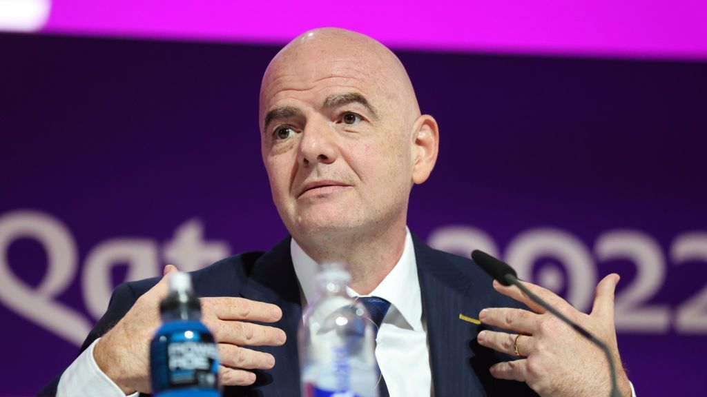 Zdjęcie okładkowe artykułu: Getty Images / Marc Atkins / Na zdjęciu: Gianni Infantino