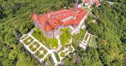 Wzniecił pożar na terenie Zamku Książ. Udało się go złapać