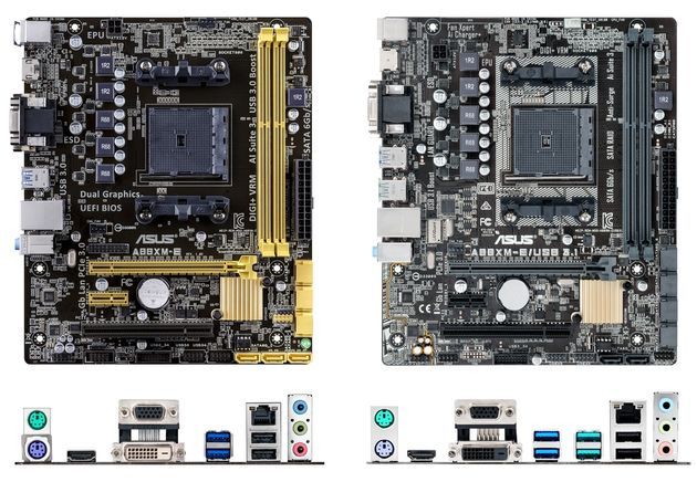 ASUS A88XM-E i A88XM-E/USB 3.1 - porównanie płyt głównych