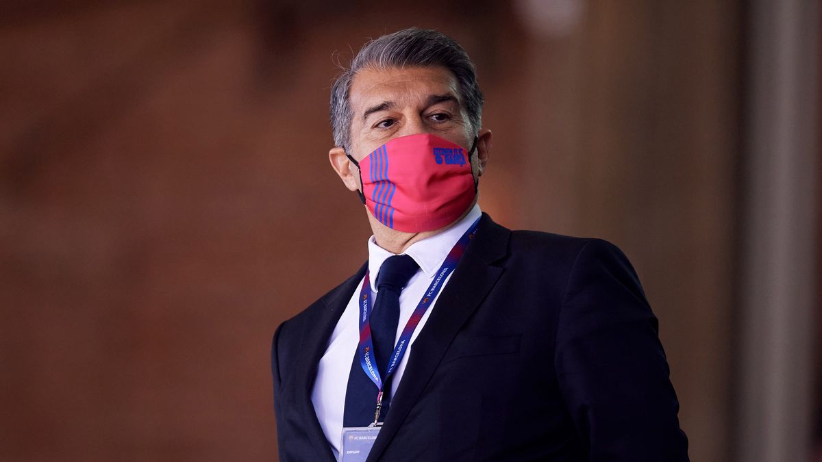 Zdjęcie okładkowe artykułu: Getty Images / Alex Caparros / Na zdjęciu: Joan Laporta