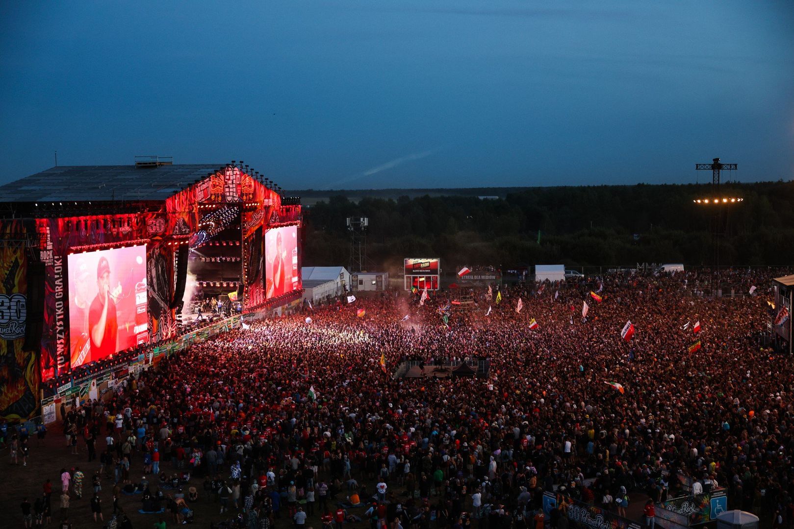 Tak bawili się uczestnicy na 30. edycji Pol&#39;and&#39;Rock Festival 2024.