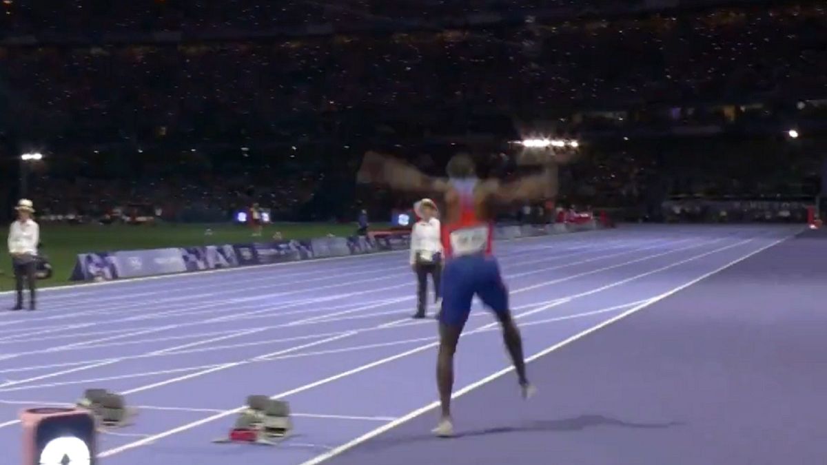 Twitter / Eurosport / Na zdjęciu: wejście Lylesa