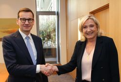 Morawiecki spotkał się z Le Pen. Fala komentarzy w sieci