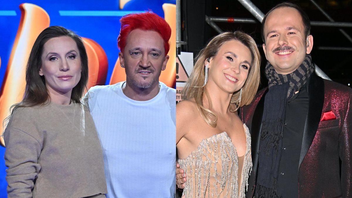 Pola i Michał Wiśniewscy, Magdalena Kajrowicz i Sławomir Zapała