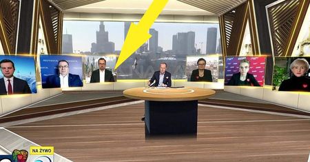 "Jaki symboliczny obrazek". Zwróćcie uwagę na marynarki polityków