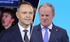 Ocenili współpracę Nawrockiego z Tuskiem. Ponad połowa była zgodna