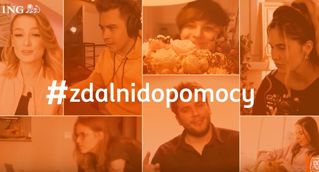 Youtuberzy w akcji ING Banku Śląskiego jako „#zdalnidopomocy” (wideo)