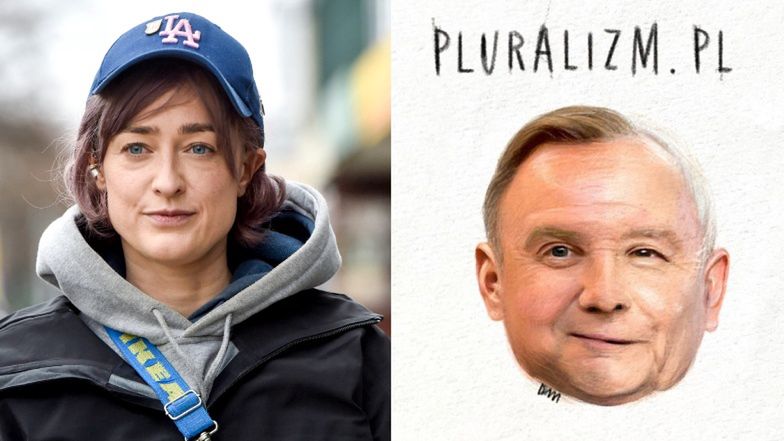 Matylda Damięcka opublikowała wymowne grafiki