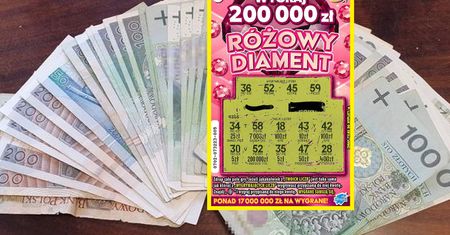 Kupił zdrapkę za 5 złotych. Wygrał 200 tys. zł