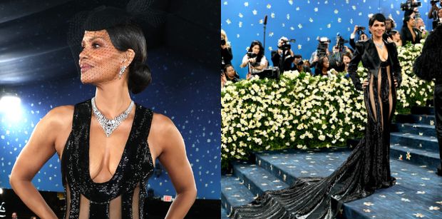 Gala MET 2025. Halle Berry zaprezentowała się w najodważniejszej kreacji na gali. Pozowała w nagiej sukni