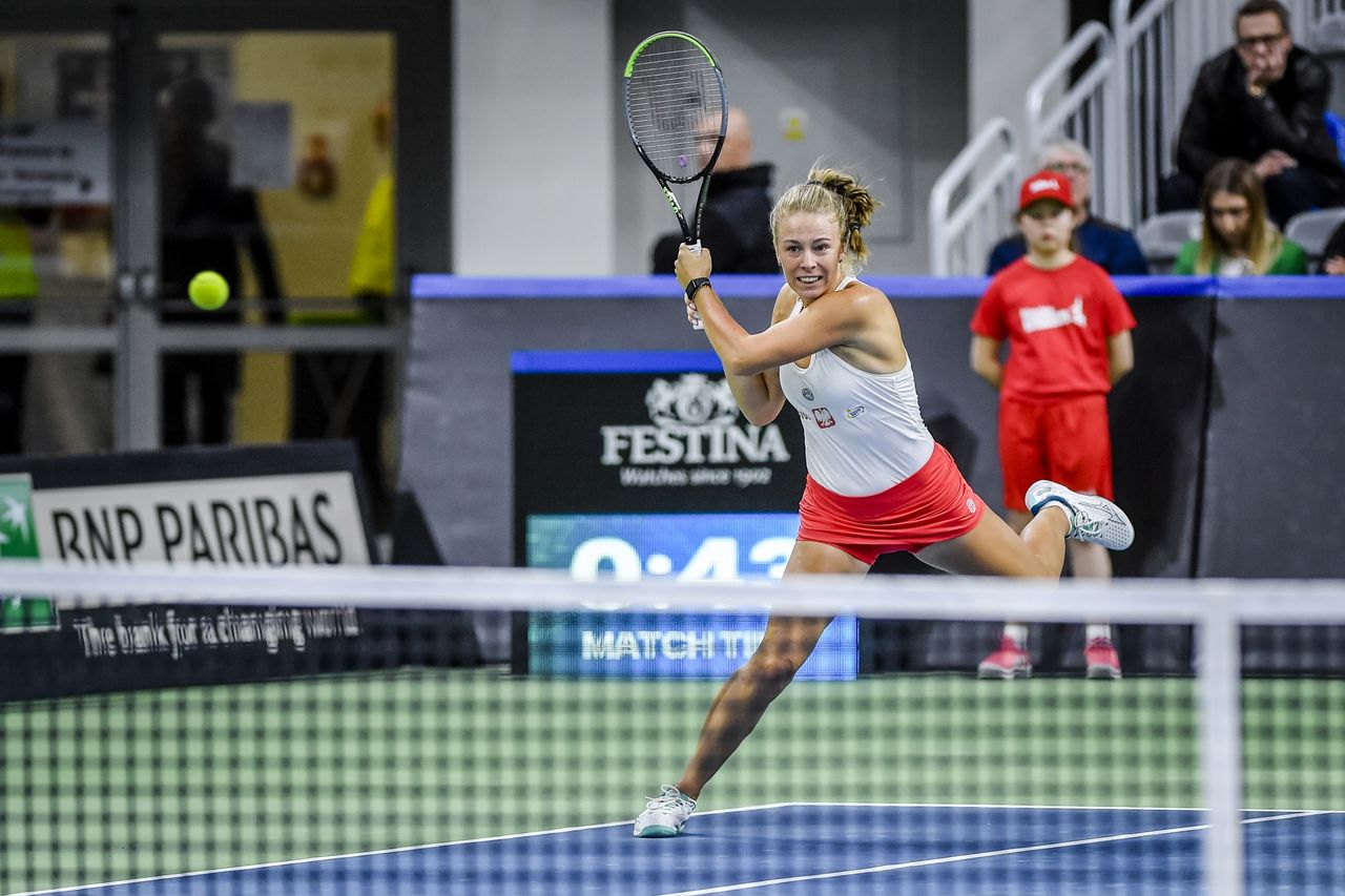 Magdalena Fręch żegna się z turniejem w Pekinie. Odpadła w pierwszej rundzie