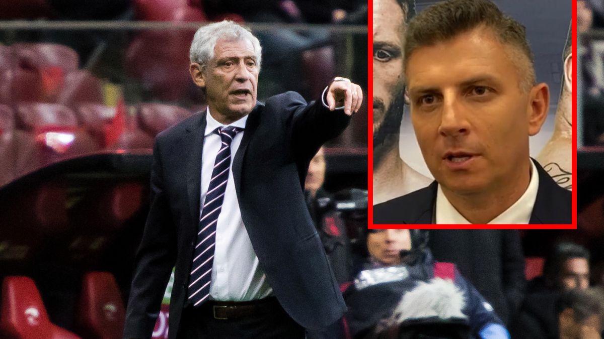 WP SportoweFakty / Fernando Santos i Mateusz Borek