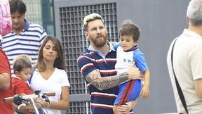 Messi jak przykładny ojciec: odebrał syna z przedszkola, nosił go na barana. Są zdjęcia