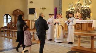 Leszno: Uroczysta msza święta z okazji Wielkiego Czwartku