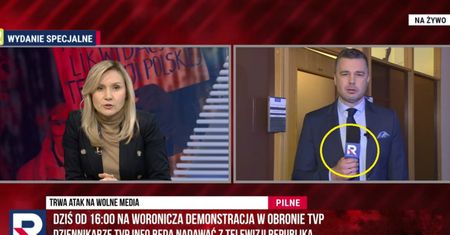Rachoń znowu w telewizji. Jeden szczegół sprawił, że Internet wybuchł