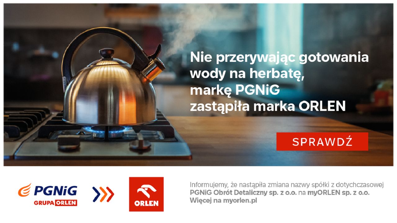 Orlen w kampanii informuje o zmianie nazwy PGNiG