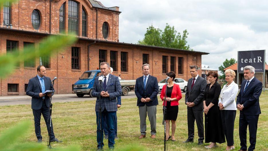 Śląskie. Transformacja pogórnicza i energetyczna była tematem wyjazdowego posiedzenia Senackiej Komisji Nadzwyczajnej do spraw Klimatu w Bytomiu.