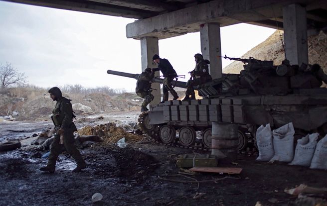 Debalcewe atakowane przez separatystów, ale siły ukraińskie panują nad sytuacją