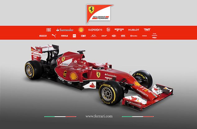 Bolid Ferrari - F14T / fot. ferrari.com