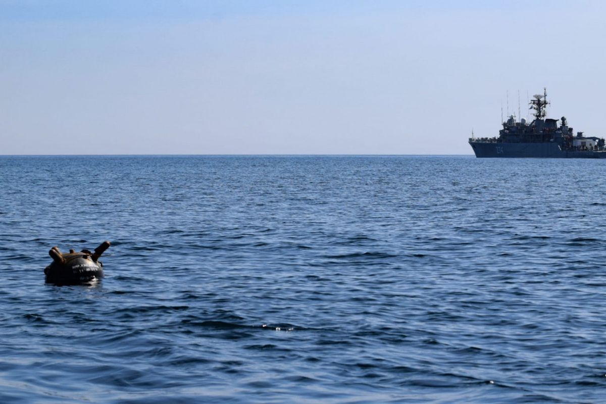 Morze Czarne patrolują już tylko dwa rosyjskie okręty. 