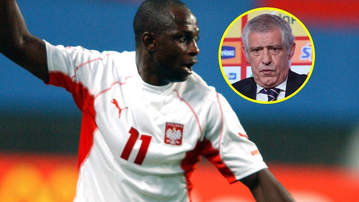 Materiały prasowe / Getty/Tony Marshall - EMPICS, PAP/Leszek Szymański / Na zdjęciu:  Emmanuel Olisadebe