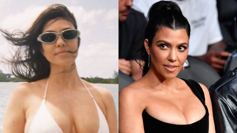 Kourtney Kardashian pozuje W SKĄPYM BIKINI na bajecznych wakacjach. Petarda?