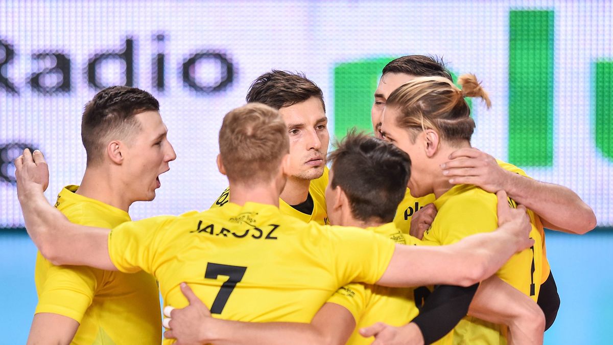 Newspix / Łukasz Laskowski / Na zdjęciu: siatkarze GKS-u Katowice