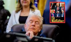 Trump przysnął w Gabinecie Owalnym? Gubernator Kalifornii kpi z prezydenta