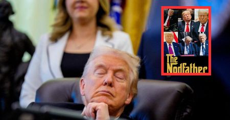 Trump przysnął w Gabinecie Owalnym? Gubernator Kalifornii kpi z prezydenta