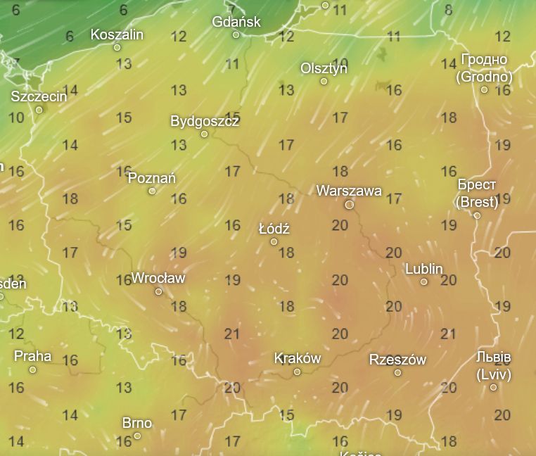 Pogoda w niedzielę 5 maja