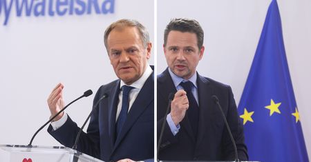 Nagłe tąpnięcie notowań Trzaskowskiego. Nieoczekiwany lider