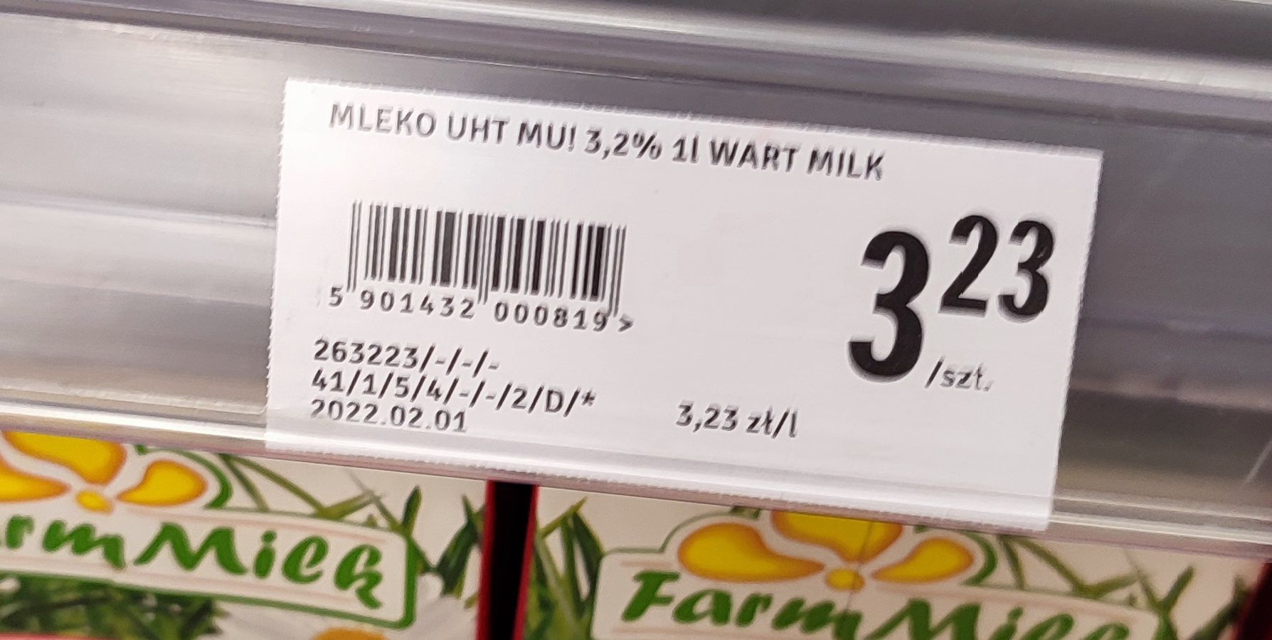 Ceny żywności przed i po obniżce podatku VAT

