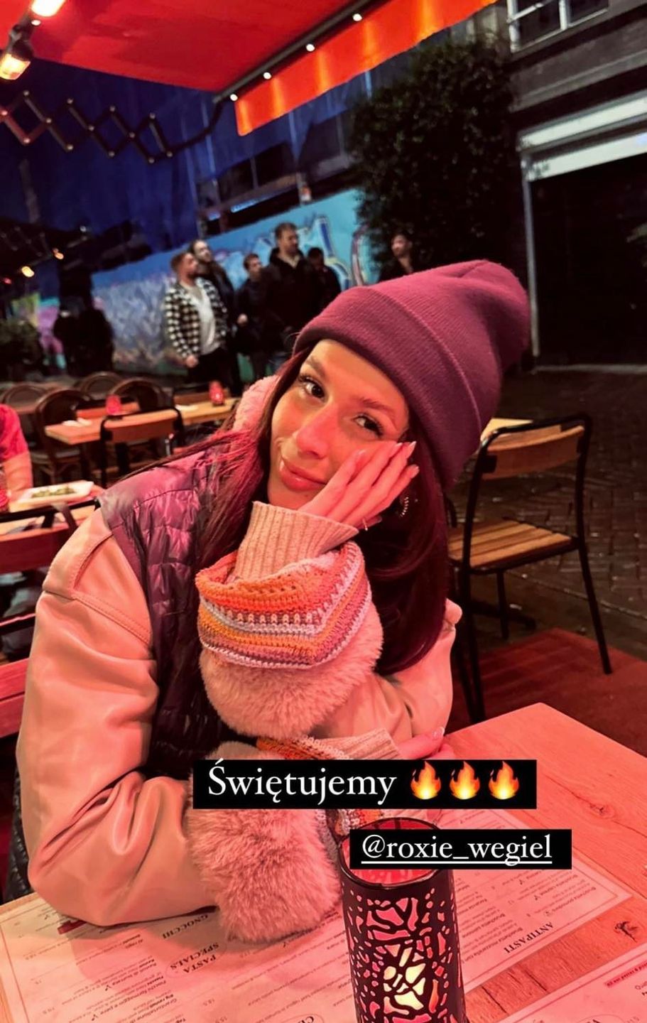 Roksana Węgiel z Kevinem w Amsterdamie