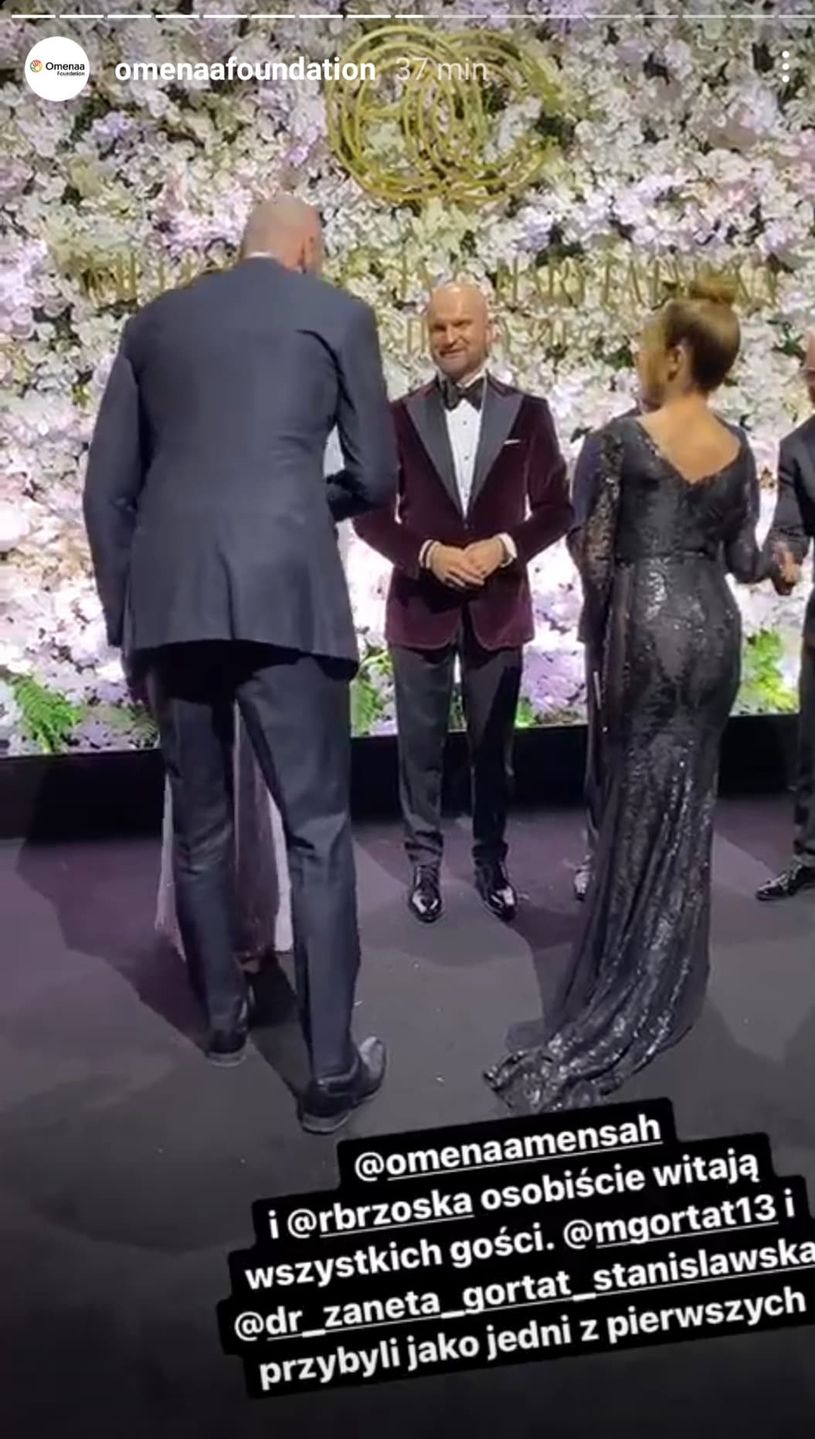 Marcin Gortat i Żaneta Stanisławska - Wielka Aukcja Charytatywna Top Charity