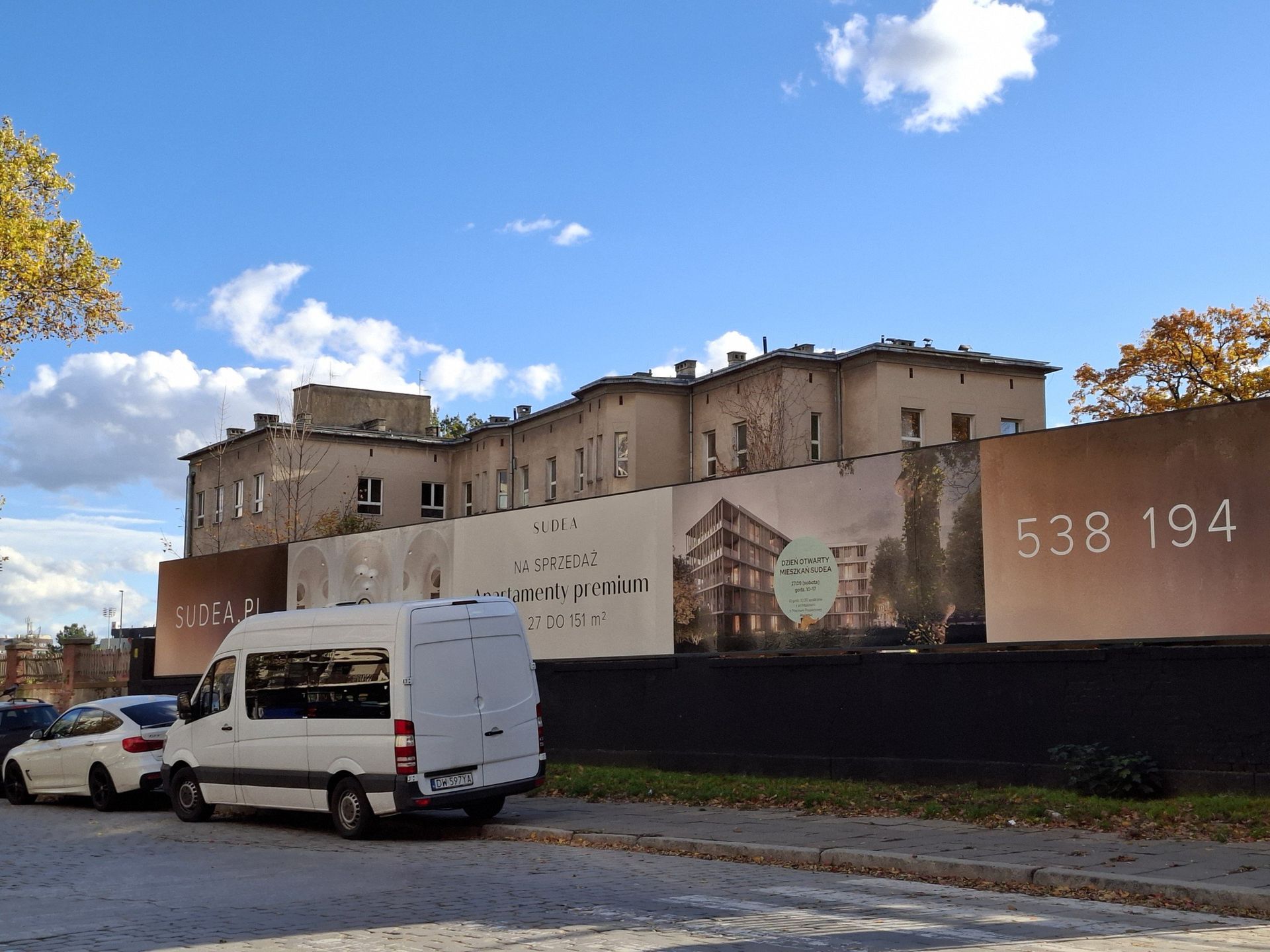 3. Szpital kolejowy przy ulicy Sudeckiej/Osiedle apartamentów premium