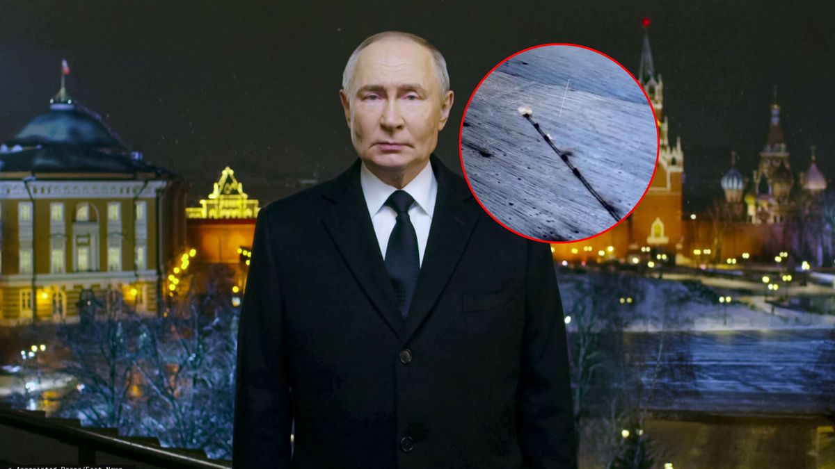 Putin zwrócił się do Rosjan z okazji nowego roku 