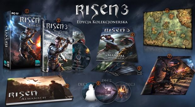 Risen 3: Władcy Tytanów doczeka się dwóch wydań kolekcjonerskich