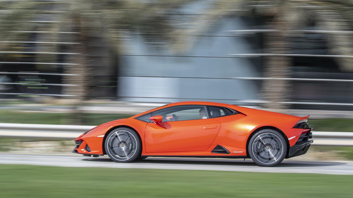 Lamborghini Huracan niedawno przeszło lifting