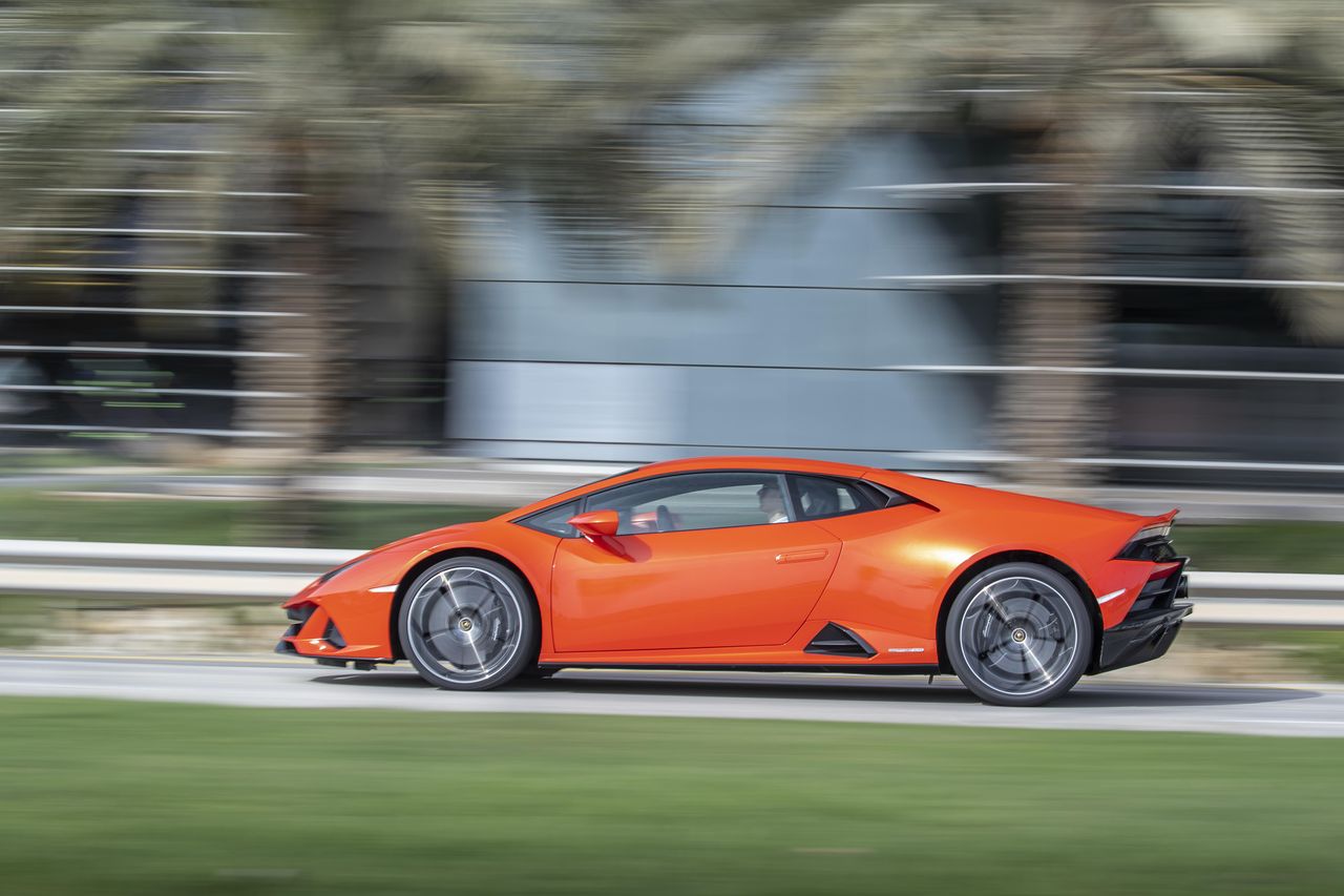 Lamborghini Huracan niedawno przeszło lifting