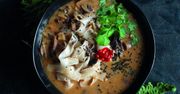 Grzybowy ramen z masłem orzechowym