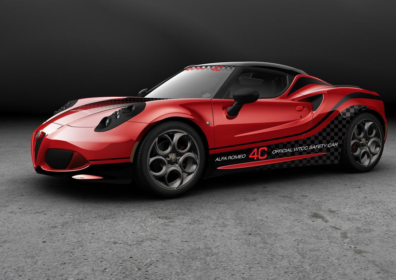 [h2]Alfa Romeo 4C - samochód bezpieczeństwa WTCC[/h2]